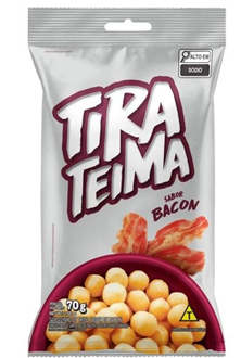 Tira Teima Salgadinho Snack - Bacon 70g